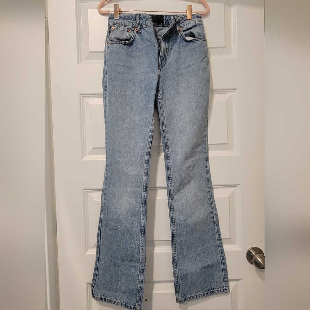 Asos High Waist Flare Jeans